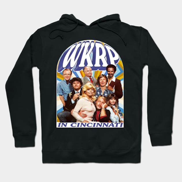 wkrp in cincinati cinema film vintage Hoodie by unknow user